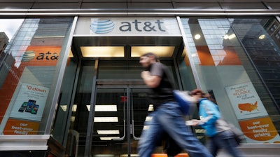 AT&T store in New York, Oct. 21, 2014.