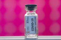 A vile of a COVID-19 vaccine candidate at the Chula Vaccine Research Center, Bangkok, May 25, 2020.