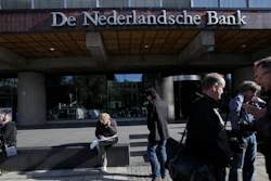 De Nederlandsche Bank in Amsterdam, Oct. 12, 2009.