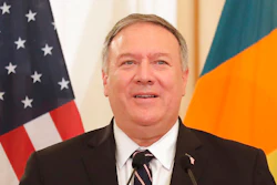 U.S. Secretary of State Mike Pompeo speaks during a joint press briefing with Sri Lankan Foreign Minister Dinesh Gunawardena in Colombo, Sri Lanka, Wednesday, Oct. 28, 2020.