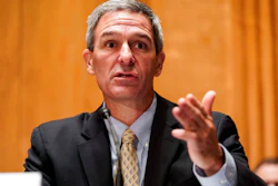 Department of Homeland Security Acting Deputy Secretary Ken Cuccinelli testifies during a Senate Homeland Security and Governmental Affairs Committee hearing on 'Threats to the Homeland' Thursday, Sept. 24, 2020 on Capitol Hill in Washington.