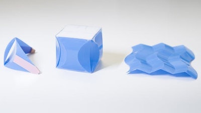 Examples of curved origami with robotics applications.