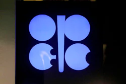 The advertising label of the Organization of the Petroleum Exporting Countries, OPEC.
