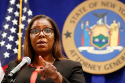 New York State Attorney General Letitia James at a news conference in New York, Aug. 6, 2020.
