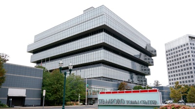Purdue Pharma headquarters in Stamford, Conn.