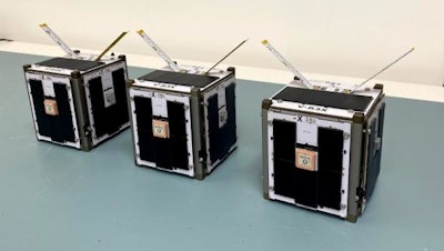 Three small CubeSats will be placed into low-Earth orbit where they will demonstrate how satellites might track and communicate with each other, setting the stage for swarms of thousands of small satellites that can work cooperatively and autonomously.