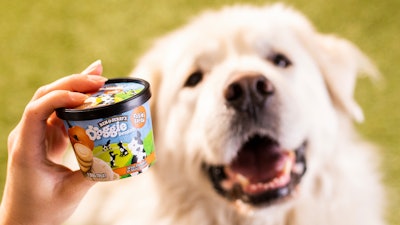 Vermont-based Ben & Jerry's said Jan. 7 that it’s introducing a line of frozen dog treats, its first foray into the lucrative pet food market.