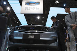 Geely Auto showcase at Auto Shanghai 2019, April 16, 2019.