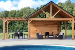 Spring Mountain Center outdoor furniture set.