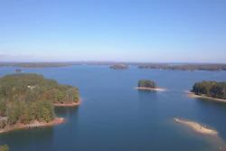 Lake Lanier, Georgia.