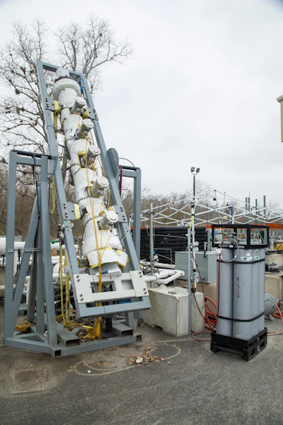 The pilot-scale facility will create and test natural gas foam as a safe and stable alternative to water for fracking.