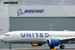 In this Nov. 18, 2020, file photo a Boeing 737 Max 9 built for United Airlines lands at King County International Airport - Boeing Field after a test flight from Moses Lake, Wash., in Seattle. United Airlines is expanding its order of Boeing 737 Max airplanes and taking some deliveries sooner as it ramps up for an anticipated increase in travel demand. Chief Operating Officer Andrew Nocella said in a memo on Monday, March 1, 2021, that the company placed an order for 25 new 737 Max aircraft for delivery in 2023.