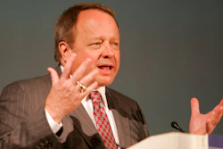 In this Wednesday, May 30, 2007, file photo, Edsel B. Ford II speaks at the Mackinac policy conference on Michigan's Mackinac Island, Mich. Ford II is retiring from the board of Ford Motor after serving as a board member for 33 years. The automaker also named some other members of the famous family as board nominees. Board nominees will be up for election at Ford's annual meeting on May 13, 2021.