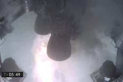 The camera froze on this frame before the explosion.