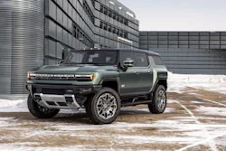 General Motors President Mark Reuss confirmed the recently revealed GMC Hummer EV SUV will be built at Factory ZERO.
