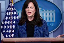 White House deputy national security adviser Anne Neuberger during a press briefing in Washington, Feb. 17, 2021.