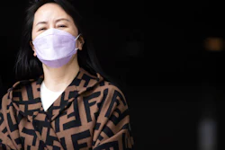 Huawei CFO Meng Wanzhou returns to British Columbia Supreme Court after a break from her extradition hearing, Vancouver, March 31, 2021.