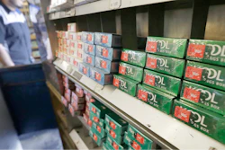 This May 17, 2018 file photo shows packs of menthol cigarettes and other tobacco products at a store in San Francisco. U.S. health regulators will announce a new effort Thursday, April 29, 2021, to ban menthol cigarettes, according to an Biden administration official.