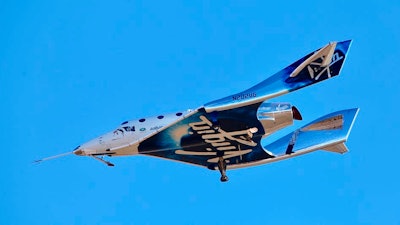 The VSS Unity spacecraft is one of the ships that Virgin Galactic plans to use for space tours.