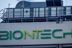 BioNTech vaccine production facility, Marburg, Germany, Feb. 13, 2021.