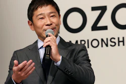 Zozo Chief Executive Yusaku Maezawa during a press conference in Tokyo, Nov. 20, 2018.