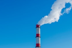 Boiler Room Smokestacks I Stock 1306359702