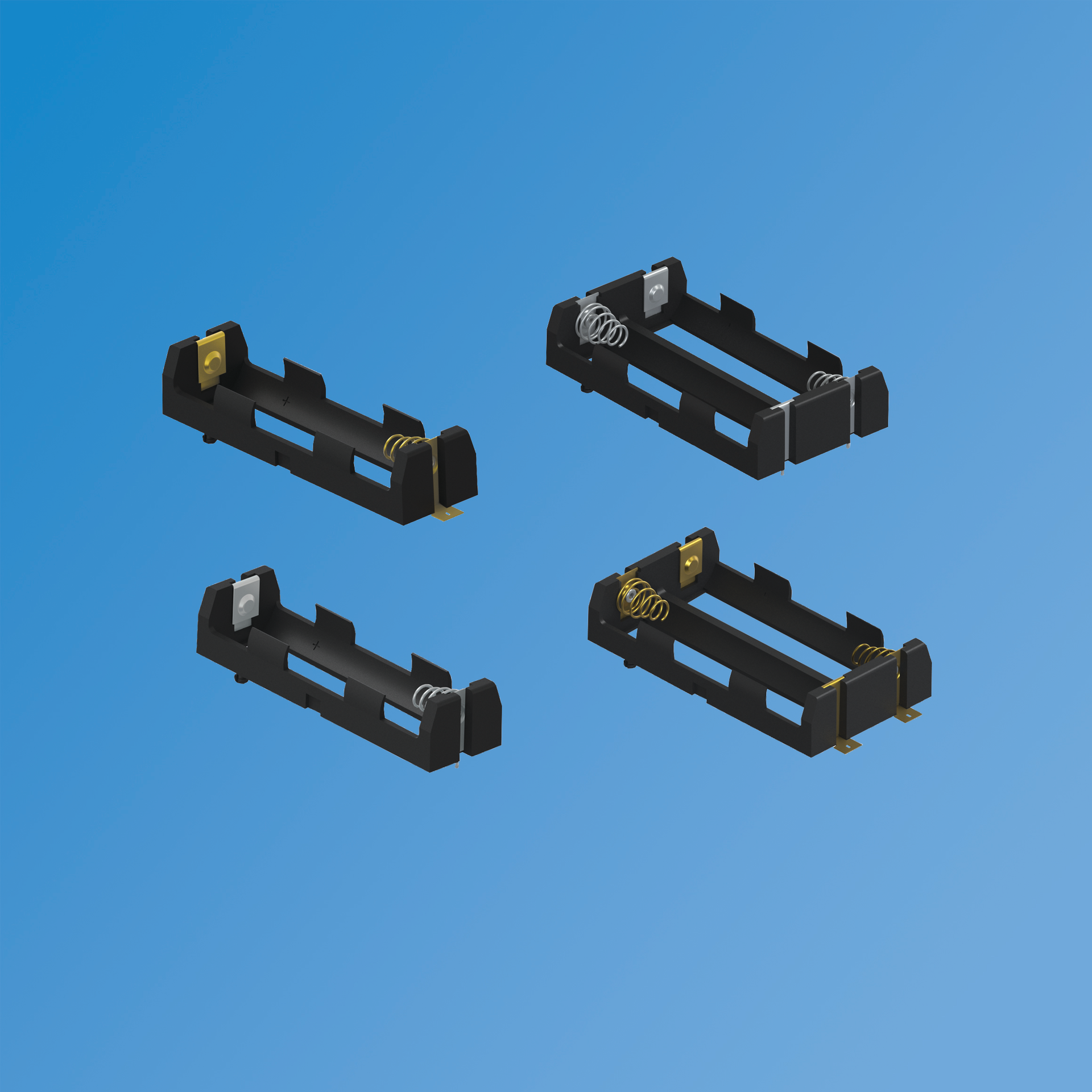 K Pn20700 21700 Batt Holders 2 21 Pr