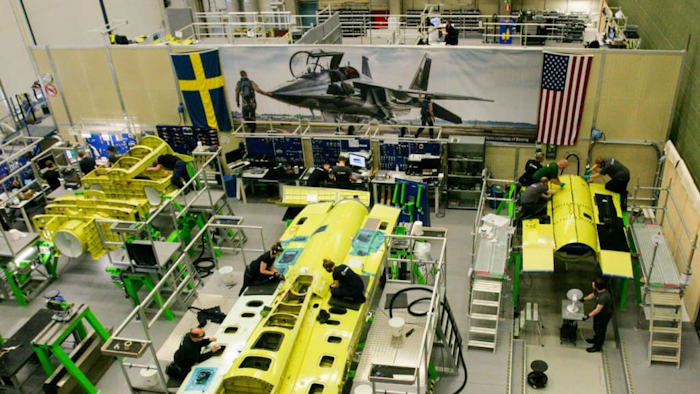 Saab Delivers Aft For Air Force Flight Test Program Manufacturing Business Technology