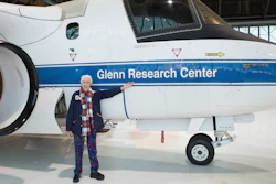 Mercury 13 astronaut trainee Wally Funk visits the Glenn Research Center at Lewis Field, Cleveland, Ohio, in 2019.