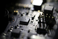 This Feb 23, 2019 photo shows the inside of a computer in Jersey City, NJ.