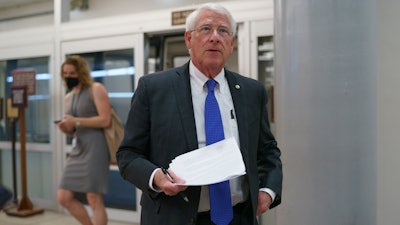 Sen. Roger Wicker, R-Miss., on Capitol Hill, May 27, 2021.