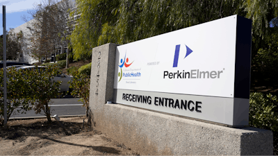 PerkinElmer lab in Valencia, Calif., Feb. 11, 2021.