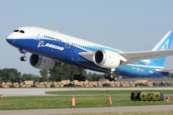 Boeing had been producing five 787s per month.