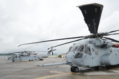 Sikorsky has delivered three operational CH-53K King Stallion heavy lift helicopters to the U.S. Marine Corps in Jacksonville, North Carolina.