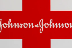 This Feb. 24, 2021 photo shows a Johnson & Johnson logo on the exterior of a first aid kit in Walpole, Mass. Johnson & Johnson is recalling five of its sunscreen products after testing found low levels of benzene _ a chemical that can cause cancer with repeated exposure _ in some product samples, the company said late Wednesday, July 14, 2021.