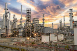 Plumes of black smoke could be seen rising from the Navodari Petromidia plant next to the Black Sea.