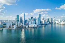 Much of Miami is built right up to the water’s edge. On average, it’s 6 feet above sea level.