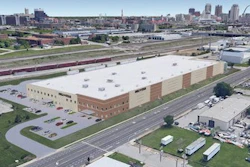 An artist rendering of Deli Star's new headquarters factory in St. Louis, Missouri.