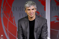 Google co-founder Larry Page speaks at the Fortune Global Forum in San Francisco, Nov. 2, 2015.