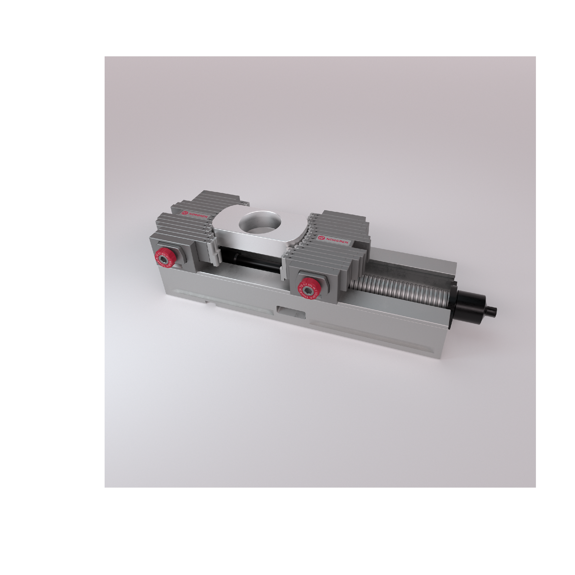 The Adaptix Soft Jaw uses adjustable fingers and interchangeable tips to grip a wide variety of parts or workpieces during the computer numerical control (CNC) machining process.