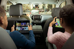 Chevrolet, Buick, GMC and Cadillac vehicles are among the first in the industry to offer WarnerMedia RIDE, which functions similar to in-flight entertainment platforms offered by some airlines. When a tablet or smartphone is connected to an in-car Wi-Fi hotspot, live and on-demand entertainment options are available to passengers via the WarnerMedia RIDE app.