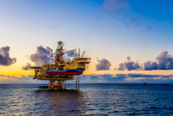 Five workers were killed, two workers are missing and six were injured in a massive fire at an oil platform in the Gulf of Mexico.