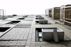 This May 16, 2021, photo shows window air conditioners in New York. In the first Biden administration rule aimed at combating climate change, the Environmental Protection Agency is proposing to phase down production and use of hydrofluorocarbons, highly potent greenhouse gases commonly used in refrigerators and air conditioners.