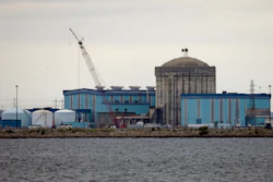 This Sept. 21, 2016 file photo shows Unit one of the V.C. Summer Nuclear Station near Jenkinsville, S.C. Federal authorities say a fourth executive has been charged for his role in a failed multibillion-dollar project to build two nuclear reactors at the V.C. Summer site in South Carolina.