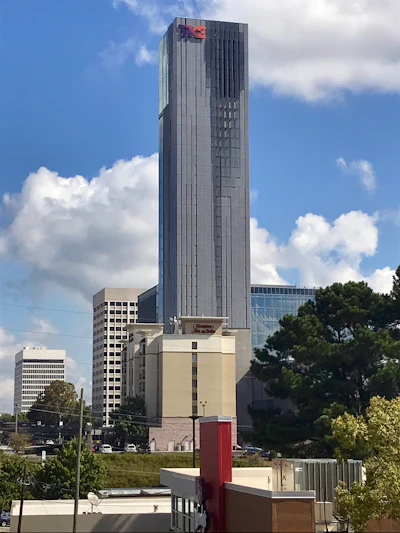 TK Elevators' elevator testing facility, Atlanta, Oct. 13, 2021.