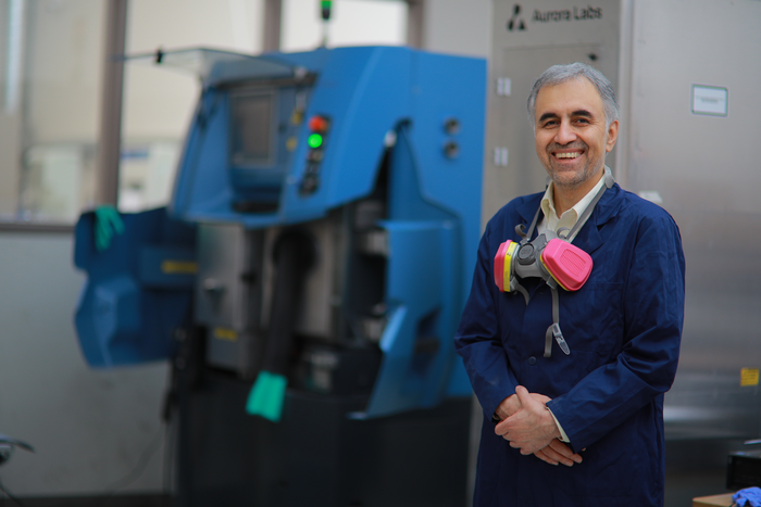 Dr. Mohammad Elahinia, Distinguished University Professor, director of the Institute for Applied Engineering Research and chair of the UToledo Department of Mechanical, Industrial and Manufacturing Engineering.
