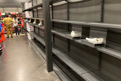 Consumers are still finding bare store shelves.