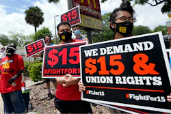 The fight over the minimum wage continues.