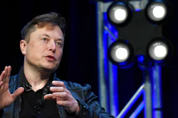 Tesla and SpaceX Chief Executive Officer Elon Musk speaks at the SATELLITE Conference and Exhibition in Washington. SpaceX aims to launch its futuristic, bullet-shaped Starship to orbit in January 2022, followed by about a dozen other test flights next year. Musk provided the update Wednesday night, Nov. 17, 2021, during a space science conference held virtually.