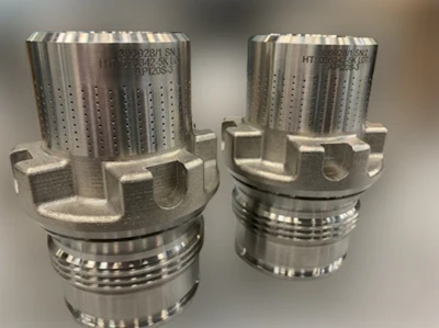 Image 4b. The two valves after finishing.